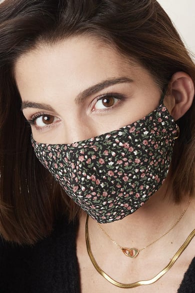 Mode Masque Visage Bleu Cotton h5 Image2